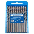 Lote de 10 brocas helicoidales de acero rápido M35 HSS o cobalto para taladros métricos de alta velocidad 6 mm x 93 mm para perforar acero inoxidable y metal Embalaje Deteriorado Online Sale