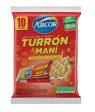 Turrón relleno con pasta de cacahuete Arcor 10 unidades (250g) (Cad: 31 12 2023) For Sale