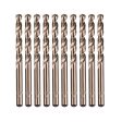 Lote de 10 brocas helicoidales de acero rápido M35 HSS o cobalto para taladros métricos de alta velocidad 6 mm x 93 mm para perforar acero inoxidable y metal Embalaje Deteriorado Online Sale