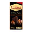 Suchard - Tableta de Chocolate Negro 70% con Nueces Pecanas - 100 g Fashion