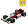 LEGO Creator Deportivo Callejero, Juguete 3 en 1, Coche de Carreras o Descapotable, Detalle de Cumpleaños para el Colegio, Regalo Niños de 7 años, Multicolor Embalaje Deteriorado Hot on Sale