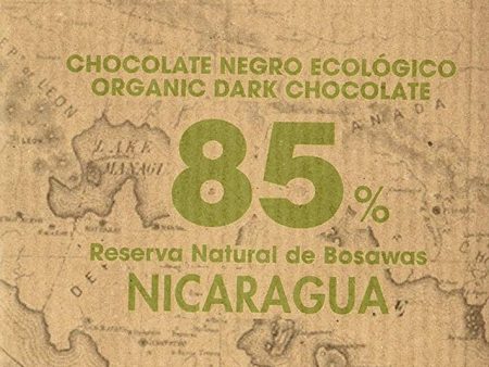 Blanxart Tableta de Chocolate Negro Ecológico - Nicaragua 85% Cacao 1 Unidad 125 g (Cad: 30 12 2024) Online now