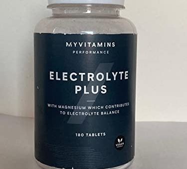 Myprotein Electrolytes Plus Electrolitos - 180 Tabletas (Cad: 29 02 2024) Sale