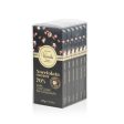 Venchi - Kit de 6 Tabletas de Chocolate Negro 70 % y Avellanas Enteras, 600 g - Sin Gluten- Vegano Discount