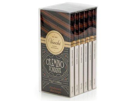 Kit de Tabletas Cremino Extra Dark 660g - 3 capas de suave chocolate negro - Set de 6 - Sin Gluten Online now