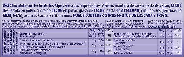 Tableta de Chocolate Milka Bubbly con Leche de los Alpes Aireado con Burbujas 90g For Sale