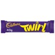 Cadbury Twirl, Barritas Rellenas De Chocolate Con Leche Cadbury En Espirales, 1 x 43 g on Sale