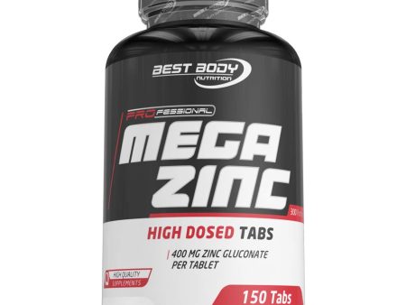 Mejor Nutrición Corporal Mega Zinc 150 Tabletas - Suplemento Mineral Esencial (Cad: 30 09 2024) Discount