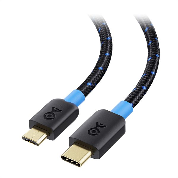 Cable Matters Cable Micro USB a USB C 1m (Cable USB C a Micro USB, USB C a Micro USB 2.0) con Cubierta Trenzada en Negro - 1 Metro Cheap