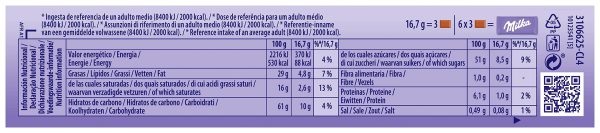 Tableta de Chocolate Milka Choco Swing con Galleta y Crema de Leche 100g Sale