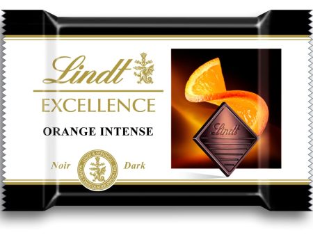 Caja de mini tabletas de chocolate Lindt Mini Excellence, 200 tabletas individuales, chocolate negro con naranja, chocolate puro, chocolate negro aromático, extrafino, cacao con toque a naranja, 1,1kg Sale