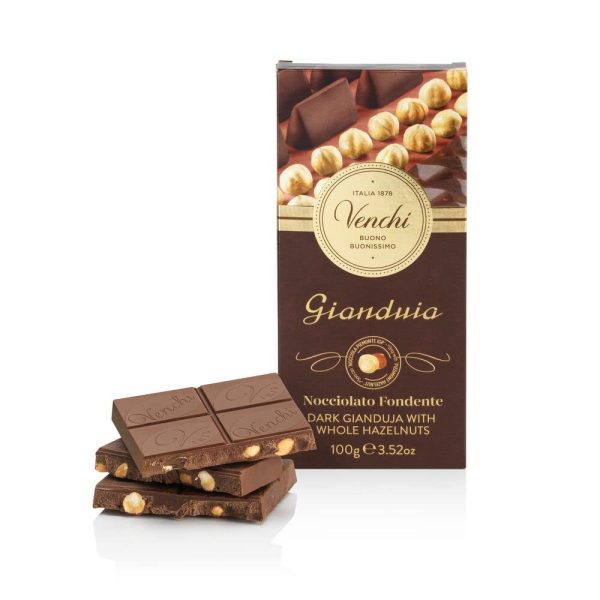 Tableta de Chocolate con Avellanas y Gianduja de Chocolate con Leche - Sin Gluten For Cheap